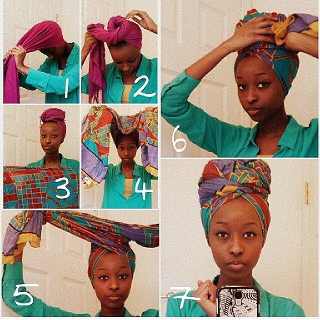 naturalhairdoescare: How to wrap