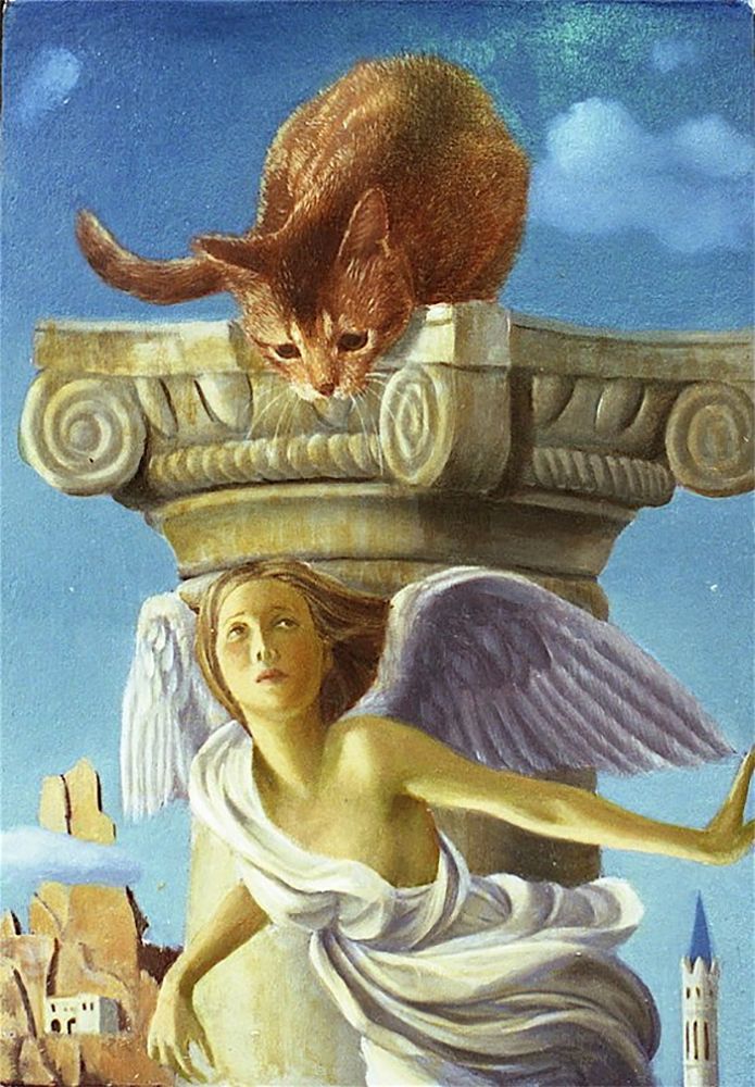 Коты — настоящие короли. Вот 8 картин, которые это доказывают