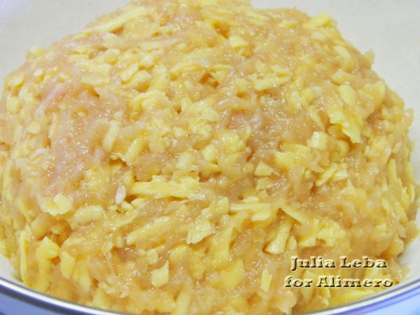 Куриные шарики с сыром Куриные шарики с сыром