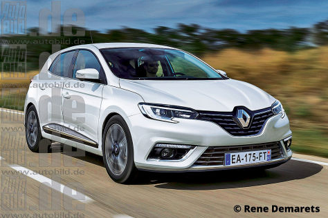 Новое поколение Renault Megane будет похоже на Espace