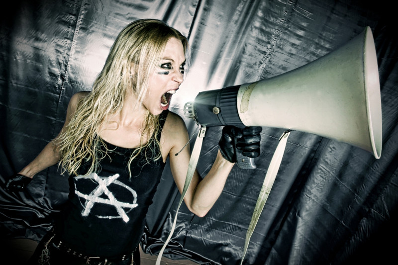 Angela Gossow красотки, рок