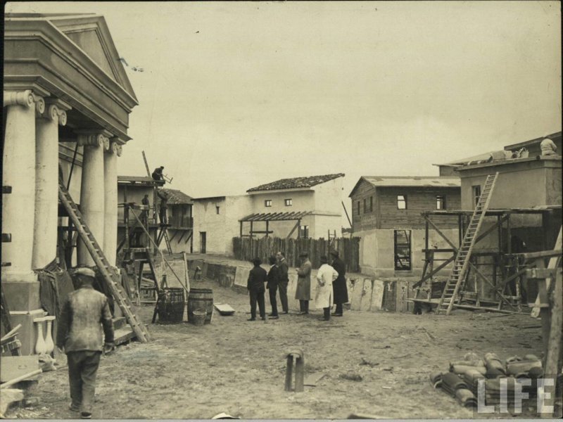 23 редкие фотографии со съёмочных площадок фильмов 1920-х годов behind the scenes, за кадром, история, кинематограф, кино, фотография