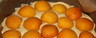 овсяный пирог с абрикосами