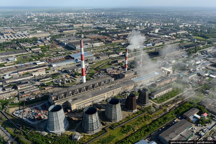 Барнаул, высота, вертолет, достопримечательности