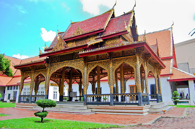 Национальный музей и дворец Ванг На банкок, важно, место