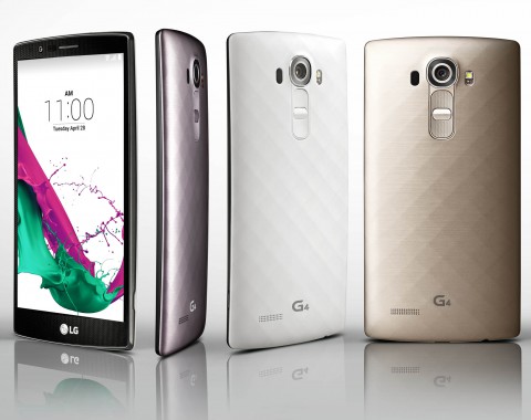 LG G4 оснастили изогнутым дисплеем и кожаной задней крышкой