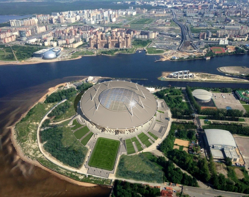 Крестовский остров в Санкт-Петербурге