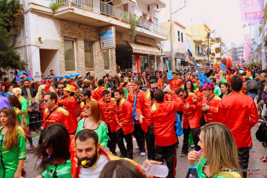 карнавал, фото, греция, крит