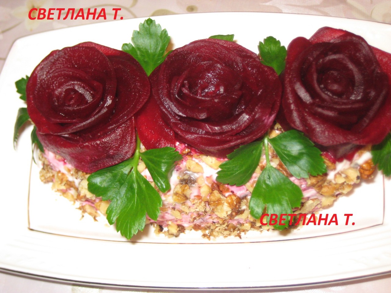 Свадебный закусочный торт. Как сделать розы из ветчины и Свадебный закусочный торт. Как сделать розы из ветчины и