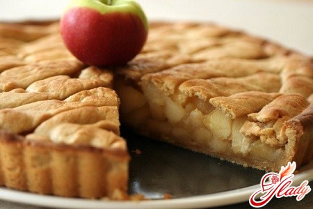 Ароматный пирог с яблоками – Шарлотка классическая