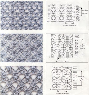 Схемы вязания крючком