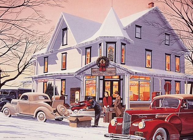 авто, художник, Ken Eberts