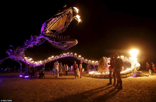 Ежегодный фестиваль Burning Man (20 фото)