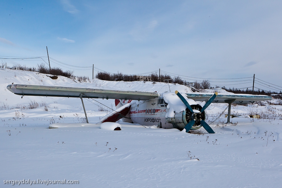 Экспедиция на Чукотку. Кладбище полярных самолетов в Черском Заброшка, авиация, север, чукотка