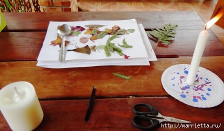 как сделать свечу с сухоцветами своими руками (10) (448x262, 77Kb)