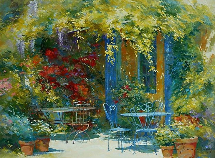 Солнечное настроение в творчестве Йохана Мессели (Johan Messely)