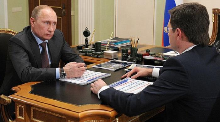 Путин и Новак Путин и Новак