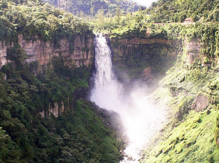 «Tequendama Falls», Богота, Колумбия в мире, достопримечательност, колумбия