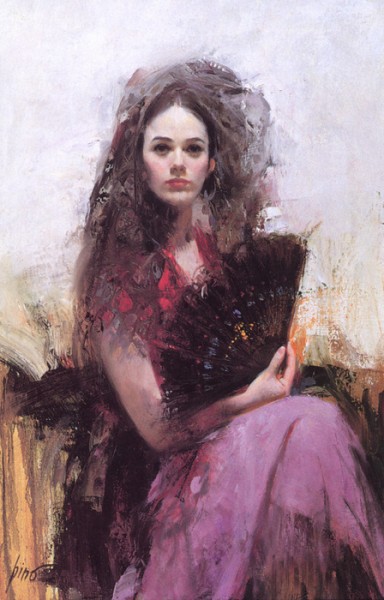 Итальянский иллюстратор и художник Pino Daeni Итальянские художники, искусство