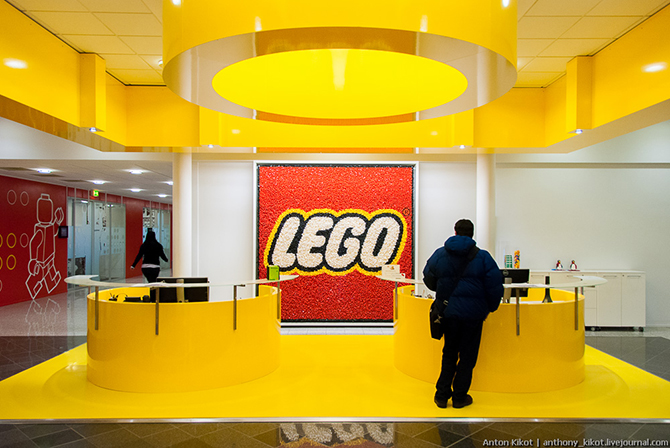 Офис LEGO. Работа мечты!