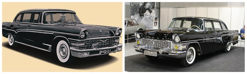 ЗИЛ-111(1959-1967)-ГАЗ-13(1959-1981) автомобили, история, ссср, факты