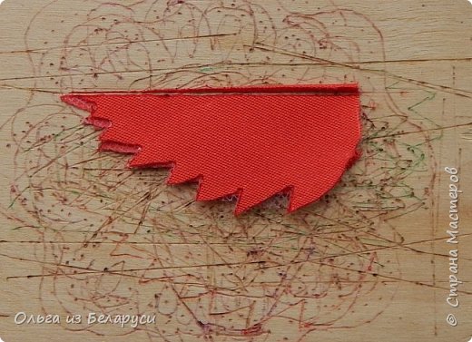 МК листка розы из фатина+роза из фатина.