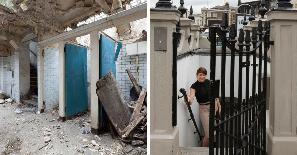 Молодая архитектор превратила общественный туалет в уютное гнездышко. Результату можно позавидовать Молодая архитектор превратила общественный туалет в уютное гнездышко. Результату можно позавидовать