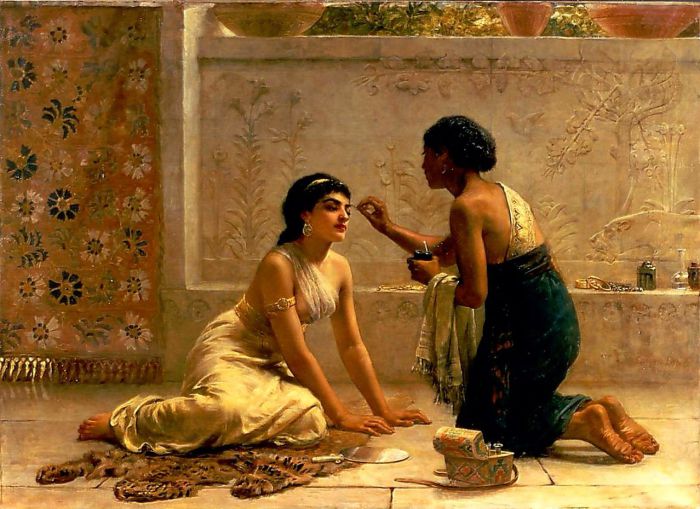 Эдвин Лонгстен Лонг (Edwin Longsden Long) - Древний обычай (An Ancient Custom). Эдвин Лонгстен Лонг (Edwin Longsden Long) - Древний обычай (An Ancient Custom).