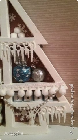 Елочка в стиле shadow-box
