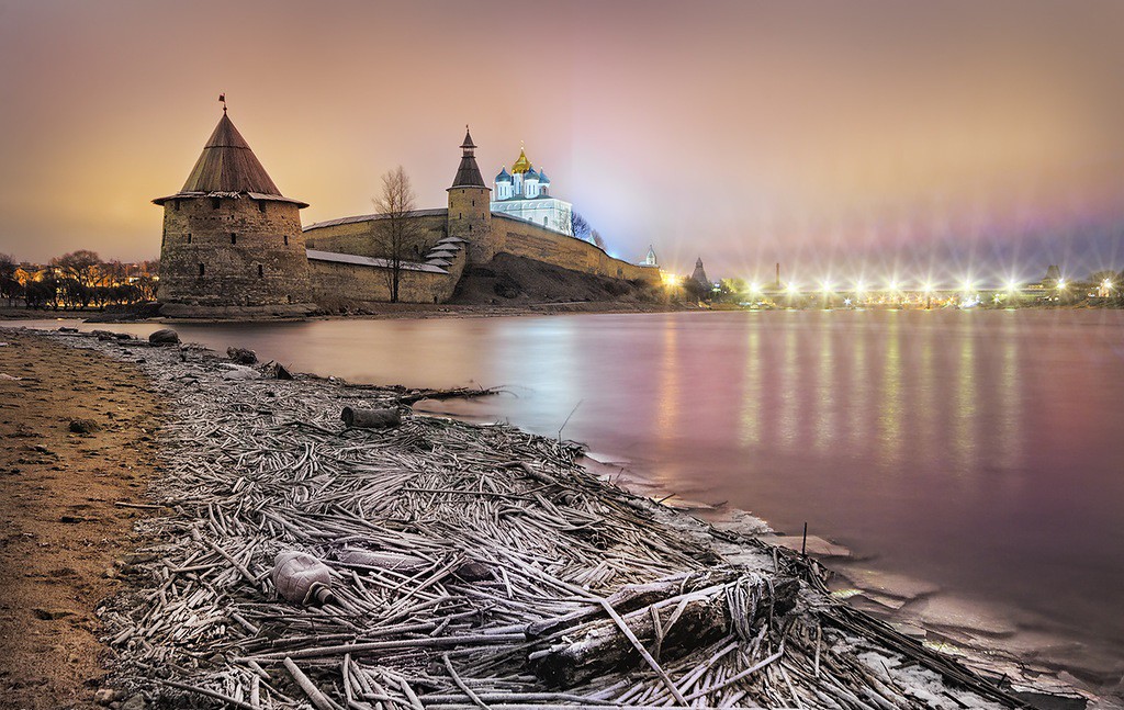 Псков - один из старейших и красивейших городов России псков, россия, фотография