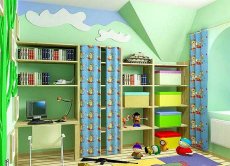 &#65279;Цветовое решение детской комнаты: Советы психолога