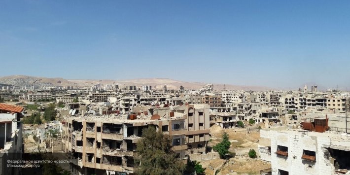 Столкновения в сирийской Думе: Национальная гвардия ведет бои с боевиками Столкновения в сирийской Думе: Национальная гвардия ведет бои с боевиками