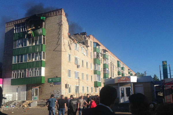 В Татарстане рабочие взорвали пятиэтажный дом, есть пострадавшие