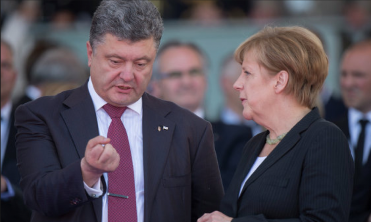 Порошенко обманул не только Россию, но и Меркель с Олландом