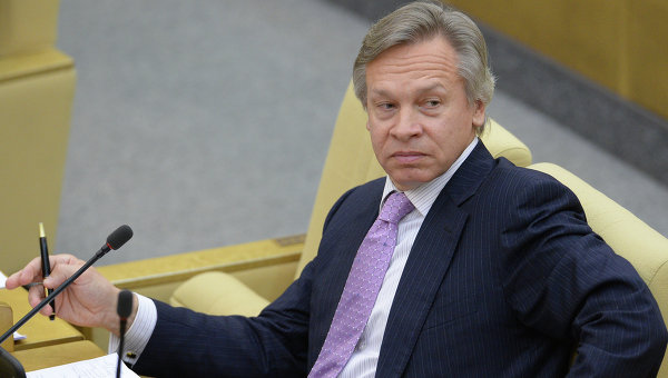 Председатель комитета Государственной Думы РФ по международным делам Алексей Пушков. Архивное фото Пушков: ГД не будет принимать ответных документов на резолюции ПАСЕ