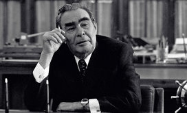 Генеральный секретарь ЦК КПСС Леонид Брежнев