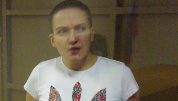 Летчица Надежда Савченко, подозреваемая в пособничестве в убийстве российских журналистов