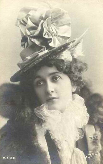 Лина Кавальери. Шляпы конец 19 века. Мода 1890-х годов.