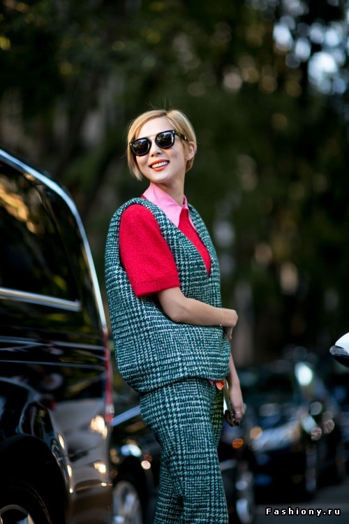 Неделя моды в Милане весна-лето 2016 - street style Неделя моды в Милане весна-лето 2016 - street style