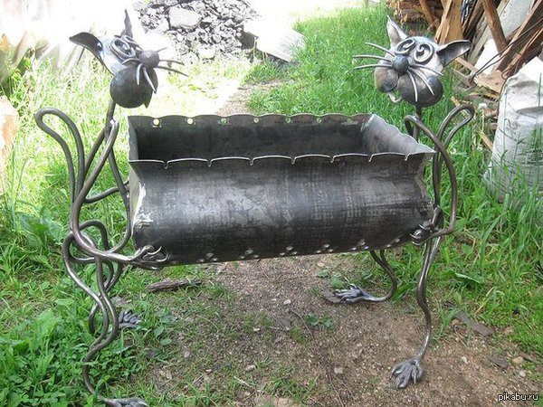 Оригинальные мангалы из металла