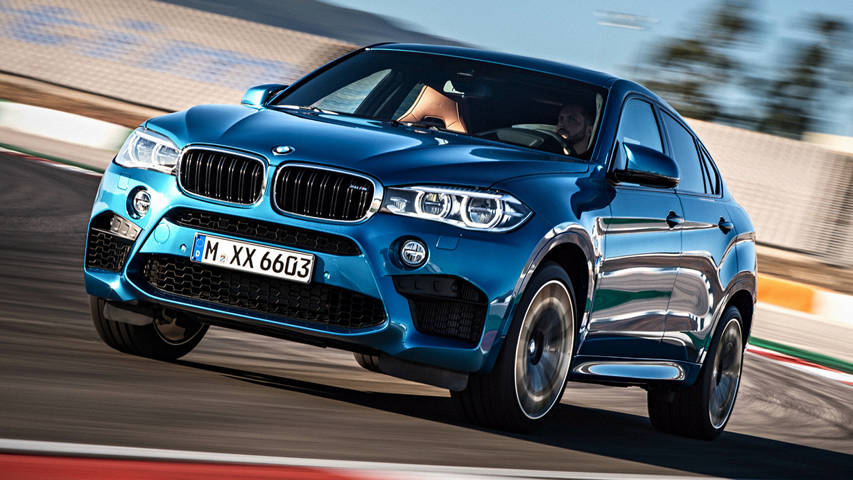 BMW X6 M. Мощность мотора: 567 л./c.; максимальная скорость: 249 км/ч. (BMW)