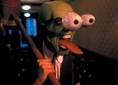 <B>Маска (1994)</B><BR> Во время съемок фильма было принято решение, что, становясь Маской, герой Джима Керри, обожающего в реальной жизни мультфильмы, будет изображать различных мультипликационных персонажей студии Warner Bros., таких, как Таз, Багз Банни, Пепе Ле Пью, и другие. Самые культовые сцены мирового кинематографа