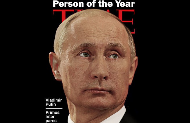Путин побеждает ДАИШ не только на поле боя, но и в рейтинге Time