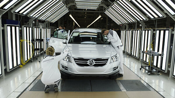 Производство полного цикла на заводе Volkswagen Group Rus в Калуге Как и ожидалось. Volkswagen приостановит производство на заводах в России