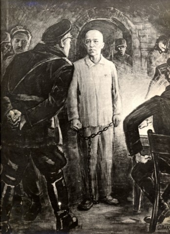 Карбышев Д.М. (художник С.Е. Подорожный, бывший узник концлагеря Маутхаузен)