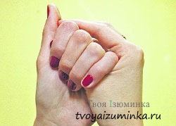 Массаж большого пальца