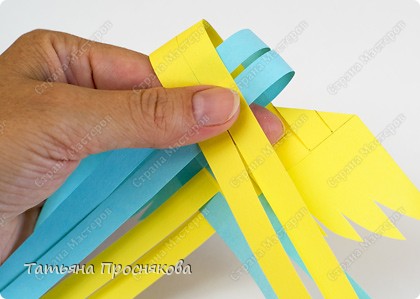 Мастер-класс Поделка изделие Плетение Плетёные птички Бумага фото 11