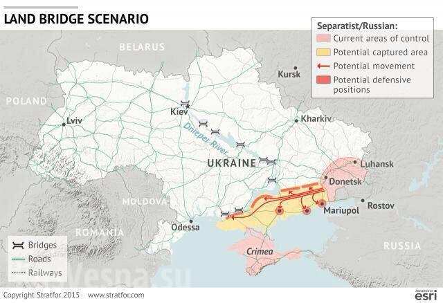 Три сценария контрудара по Украине от агентства Stratfor: 100 тысяч солдат отвоюют Новороссию у Киева (+КАРТЫ)