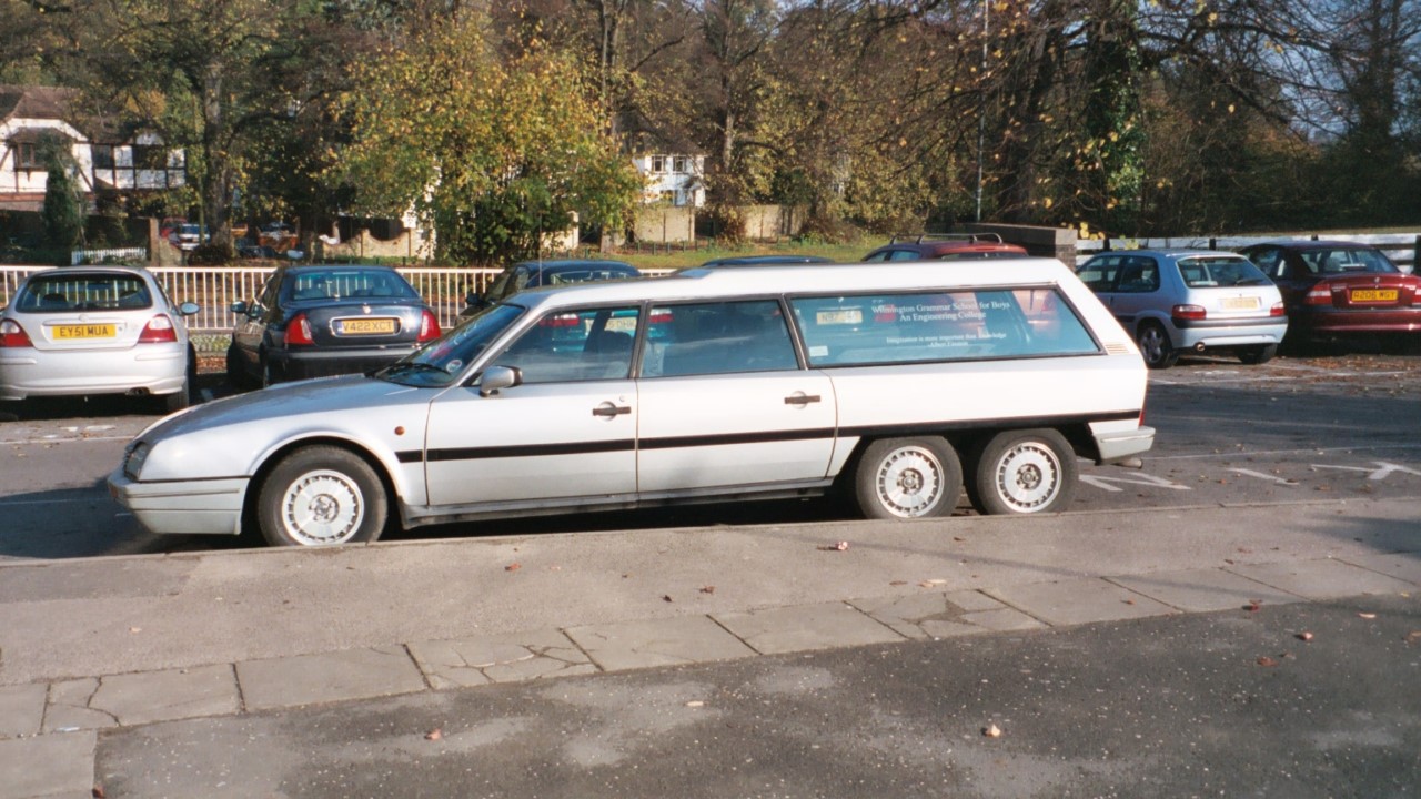 Шестиколесный Citroen Шестиколесный Citroen CX Tissier, SixWheeler, citroen
