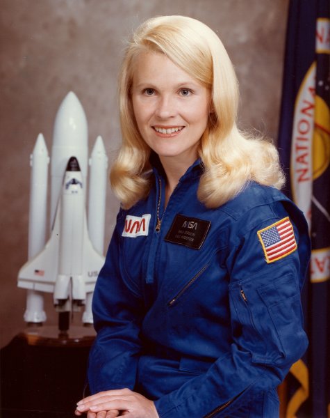 американская женщина-космонавт (астронавт) Маргарет Ри Седдон. Фото